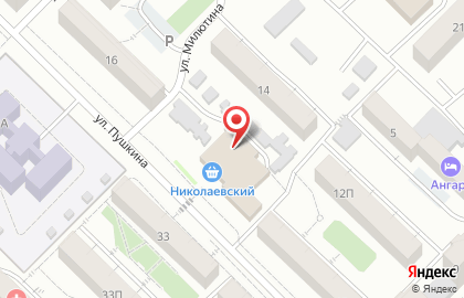 Банкомат АК БайкалБанк в Железнодорожном районе на карте