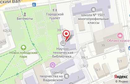 Центр технологической поддержки образования МГТУ Станкин на карте