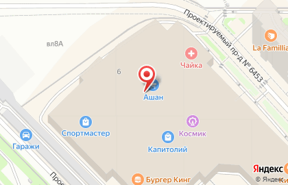 Фирменный салон Askona на проспекте Вернадского на карте