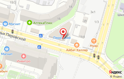 Торгово-сервисный комплекс Перовский на карте