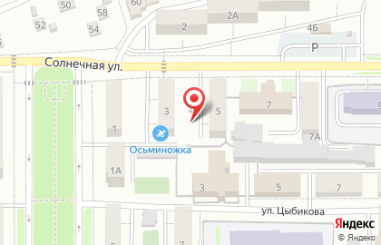 Строитель, ТСЖ на карте