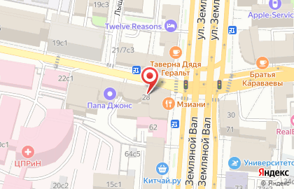 Правда кофе на карте