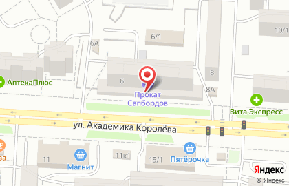 ООО Гармония на улице Академика Королёва на карте