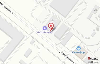 Торгово-сервисный центр Либхерр-Русланд в Железнодорожном районе на карте