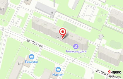 Парикмахерская Александрия в Великом Новгороде на карте