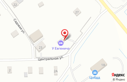 Загородный гостиничный комплекс У Евгенича на карте