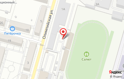 Автостоянка в Саратове на карте