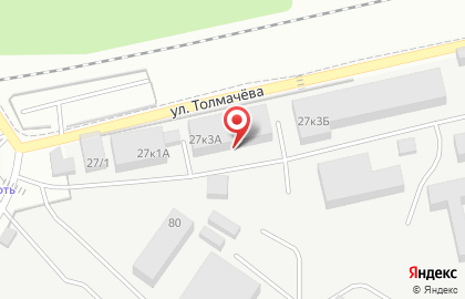 Торгово-монтажная компания Торгово-монтажная компания на улице Толмачёва на карте