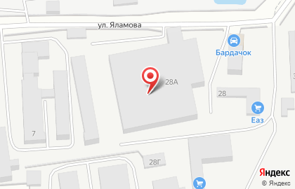 Автосервис Первый Кузовной в Октябрьском районе на карте