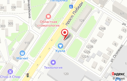 Салон оптики Дилор на проспекте Победы на карте