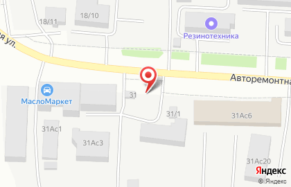 Пункт приема цветных, черных металлов и аккумуляторов Авамет на Авторемонтной улице на карте