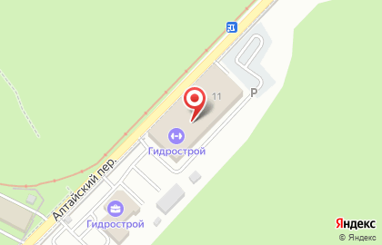 Федерация настольного тенниса Сахалинской области в Алтайском переулке на карте