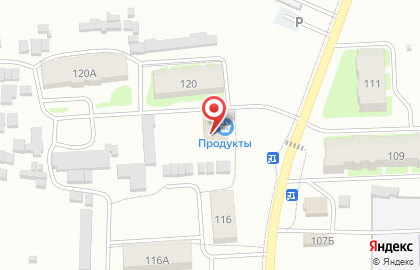 Магазин продуктов в Вологде на карте