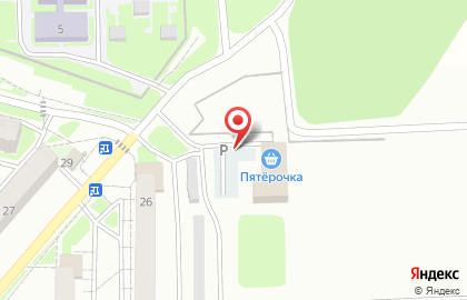 Пункт быстрого питания на Лесной на карте