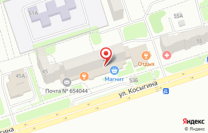 Служба заказа легкового транспорта ЛИДЕР в Новоильинском районе на карте