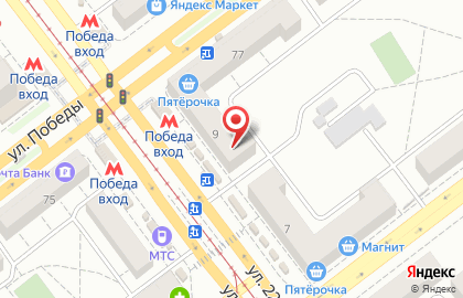 Тнп-сервис на улице 22 Партсъезда на карте