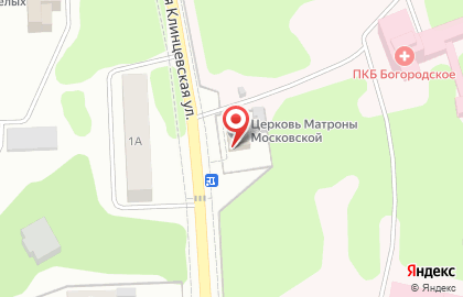 Храм святой блаженной Матроны Московской в Иваново на карте