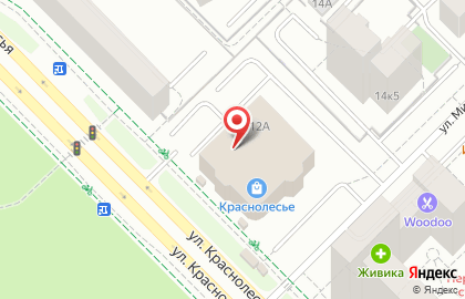 Студия депиляции Татьяны Захаровой на улице Краснолесья на карте