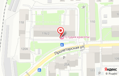 Мужская парикмахерская (барбершоп) МУЖИКИ ПРО на улице Пролетарская на карте