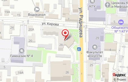 Торгово-производственная компания Вертикаль в Центральном районе на карте