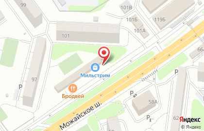 Магазин разливного пива О! Пиво на Можайском шоссе на карте