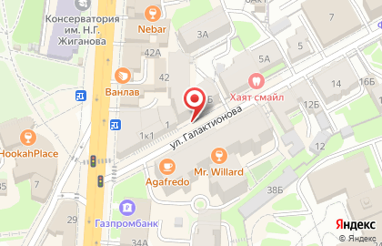 Веб-студия LorrD на улице Галактионова на карте