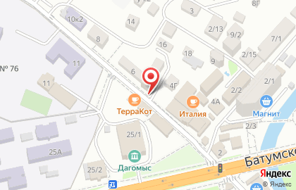 Магазин канцелярских товаров и игрушек Клякса на улице Гайдара на карте