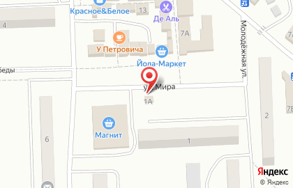 Офис продаж Билайн на улице Мира на карте