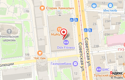 Оптика Smart Vision на Советской улице на карте