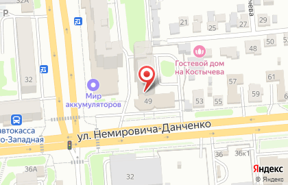 Группа компаний АСТИВ на улице Немировича-Данченко, 49 на карте