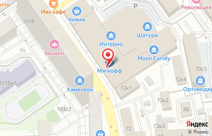 КБТ на карте
