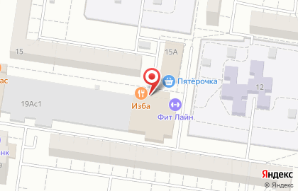 Кафе Изба в Автозаводском районе на карте