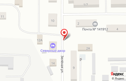 Талдомского Района (ул Зеленая) на карте