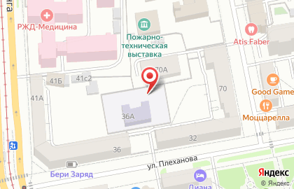 Outlet на улице Пушкина на карте