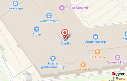 Салон-магазин Чиос на улице Родионова на карте