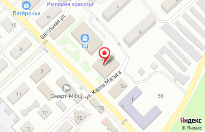 Аптека Будь здоров! на улице Карла Маркса на карте