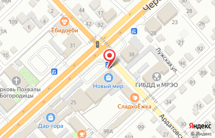Магазин фастфудной продукции Бистро на карте