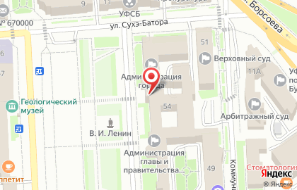Управление по информационной политике на карте
