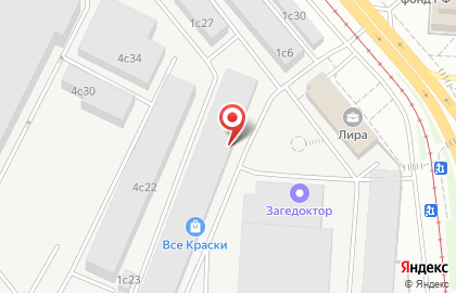 Производственно-торговая компания на Енисейской улице на карте