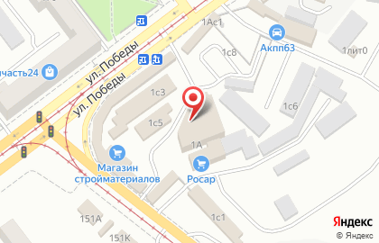 Bur Samara на улице Елизарова на карте