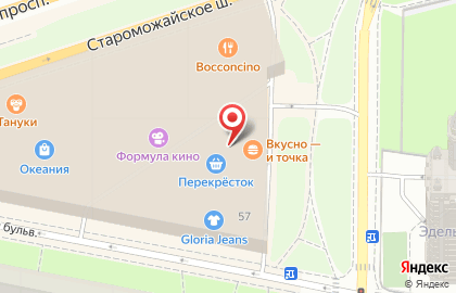 Магазин одежды Guess на Кутузовском проспекте на карте
