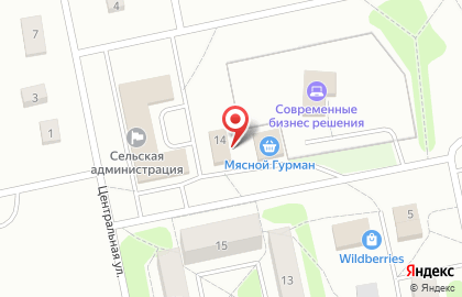 Продуктовый магазин в Костроме на карте