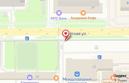 Рекламные щиты (6*3), Советский район, Ориентир-М на Взлётной улице на карте