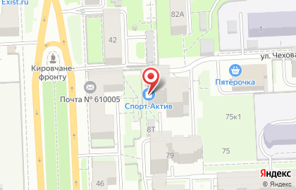 Бьюти Маркет на улице Чехова на карте