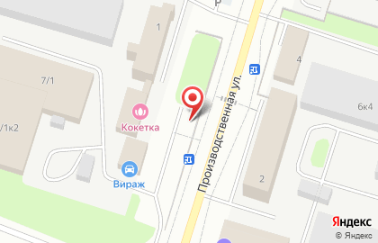 Продуктовый магазин в Сургуте на карте