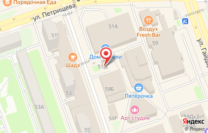 Магазин фруктов и овощей в Нижнем Новгороде на карте