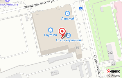Лаганаки на Студенческой улице на карте