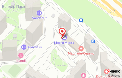 Металлоремонтная мастерская на Рублёвском шоссе на карте