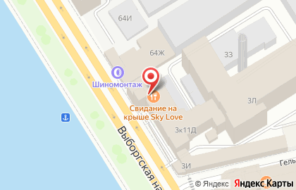 Спа-комплекс Петровские бани на Гельсингфорсской улице на карте