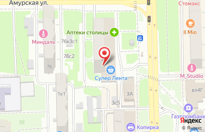 Мосгортранс на Щёлковской на карте